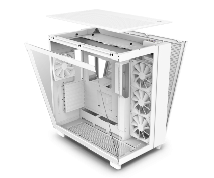 Obudowa NZXT H9 Flow White